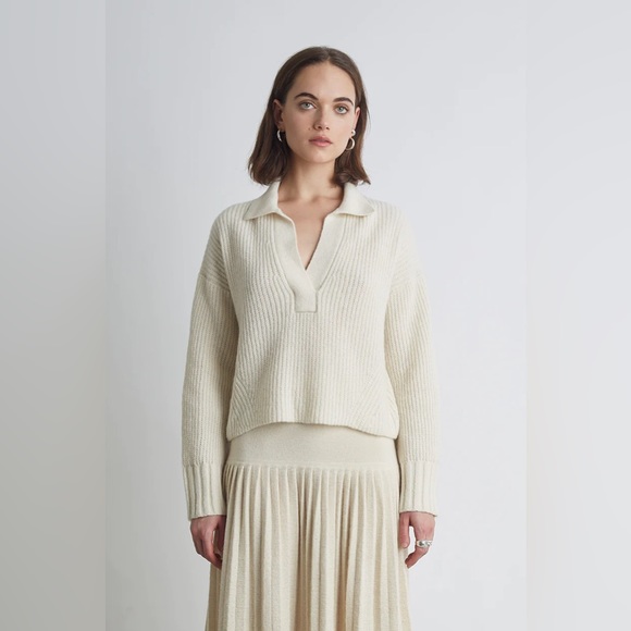 Eleven-Six Byrnn Sweater in Ivory (XS/S) - Picture 3 of 11